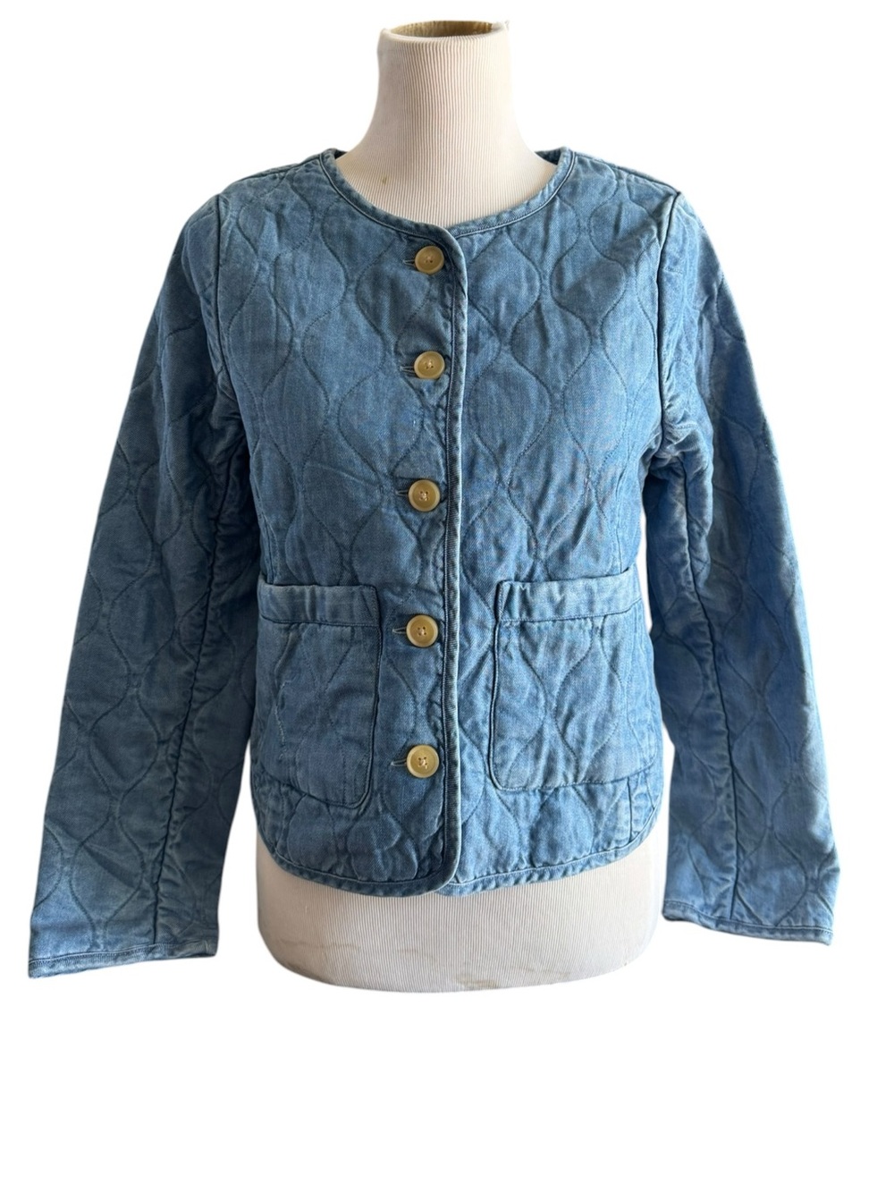 Vineyard Vines Quilted Denim Jacket XS